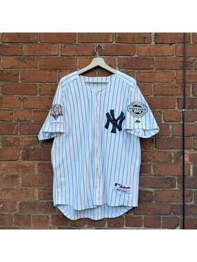 Vintage New York Yankees Alex Rodriguez World Series champions majestic jersey